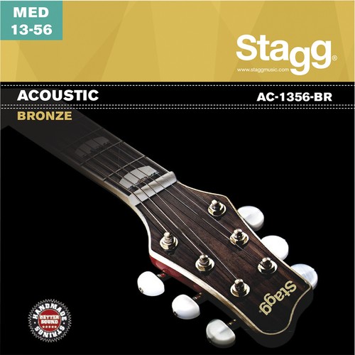 Stagg bronze 1356 - ac-1356-br, medium