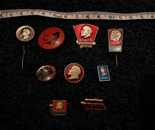 Vintage soviet badges/pins