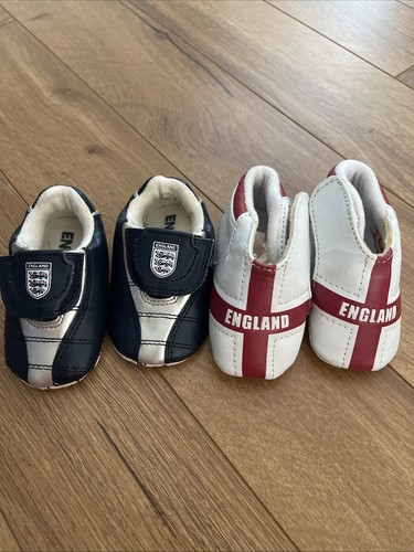 Baby england trainers - england, x2