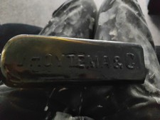 Antique Square Case Gin Bottle Late 18th Century V. Hoytema & Co.