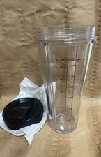 Genuine Cup With Lid  for Ninja Blender BN750UK BN800UK BN495UK CB350UK