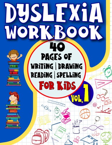 Dyslexia workbooks for kids - workbooks,