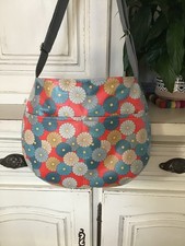 Hobo shoulder bag, cross body-new HANDMADE - Retro Fabric - water resistant