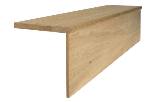 Oak stair cladding 1500mm - stair,