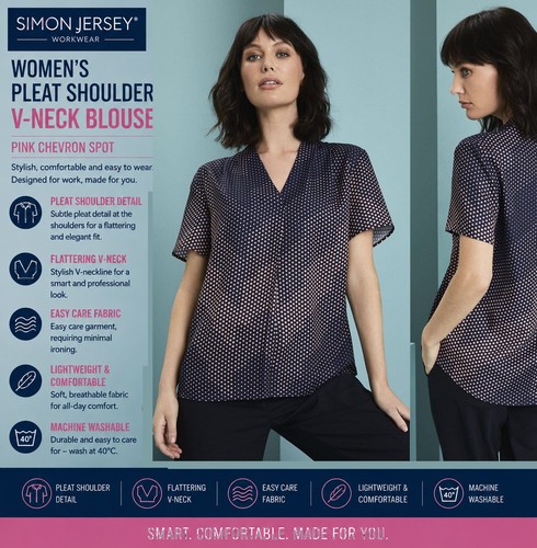 Womans simon jersey blouse - womans,