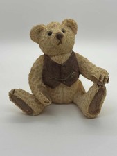 Sherratt & Simpson Teddies 1997. Bear Wearing Waistcoat Brown 56916