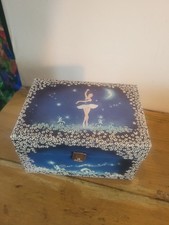 Vintage Design Philipp Musical Jewellery Box Ballerina Fantasy 1990s