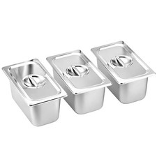 3PCS Stainless Steel Large