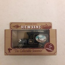 Lledo / Stevelyn View Vans Ford Van - Blackpool (Dark Blue)