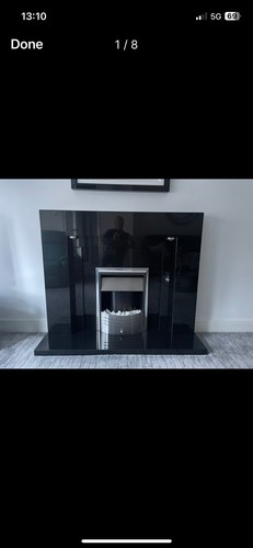 Fireplace back panel - fireplace,