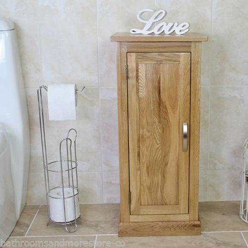 Oak bathroom furniture small - bathroom,