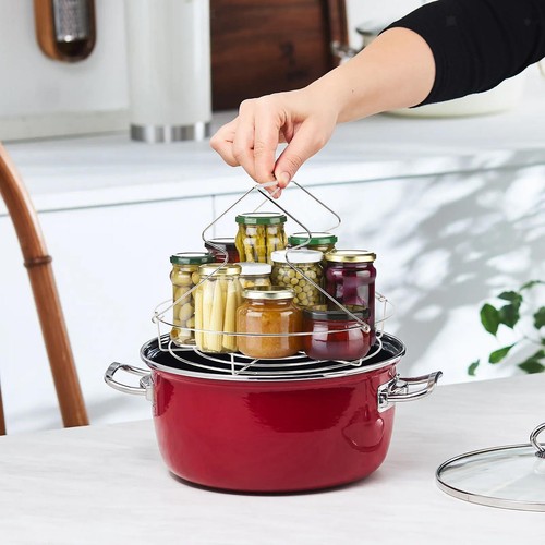 Steamer canning rack insulated - steamer,