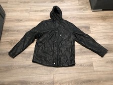 Morley dark green wax hooded