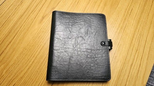 Filofax black vintage - black,