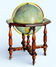 Library globe large size - large,