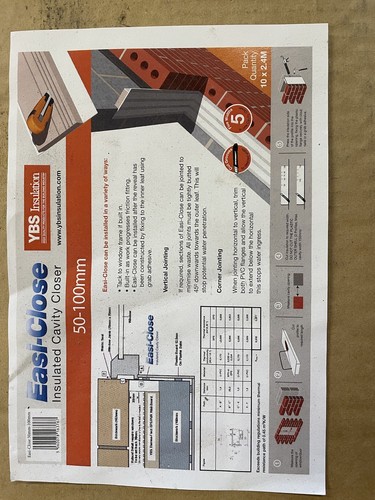 Ybs cavity closers pack - closers, 10