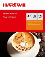 20sheets A3 Inkjet  OHP Film
