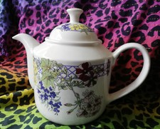 Vintage Wade For Ringtons Floral Trellis Teapot 1980's