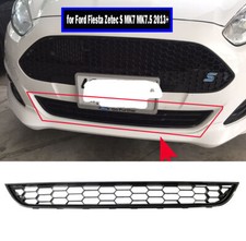 Honeycomb Lower Mesh Grill for Ford Fiesta Zetec S MK7 MK7.5 13-ON Grille Black