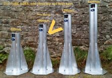 1000mm (1018mm OA)Telescope Pier, Hot Dipped Galvanized steel, universal fit. 