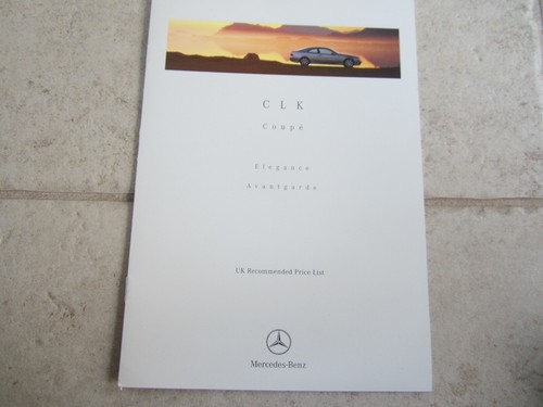 Mercedes clk coupe 200 230k - 200,