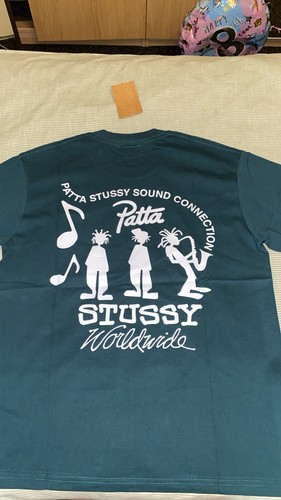 Green stüssy graphic shirt - green,