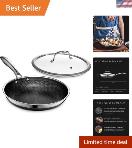 Hybrid nonstick inch - 10-inch, frying