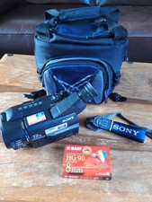 Sony Handycam Vision CCD-TRV27E PAL Video8 XR Camcorder 18x Zoom, Video 8 TESTED