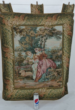 Vintage French Beautiful Garden Scene Home Decor Wall Hanging Tapestry 85x74 cm