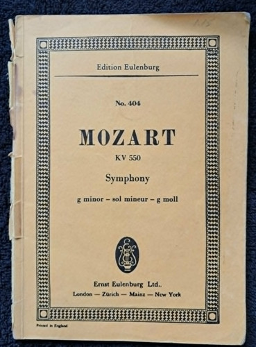 Mozart symphony 550 - mozart, g
