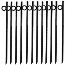 12 Pack 16 Inch Ground Stakes