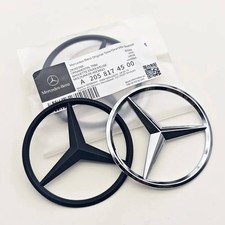 3Pins Star Logo Trunk Emblem