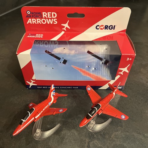 Corgi red arrows synchro pair - arrows,