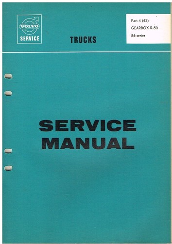 Volvo f86 n86 series - n86, truck