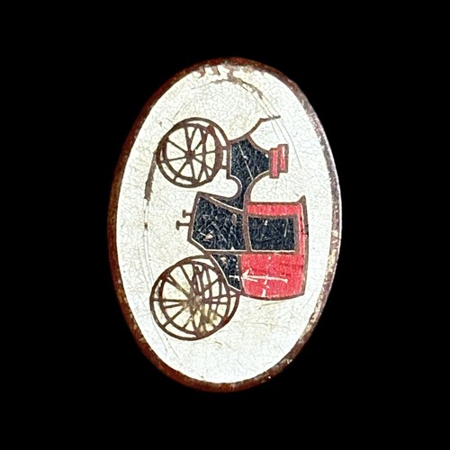 Antique brass pinback vintage - antique, pinback|