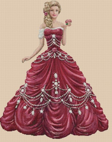 Elegant lady cross - elegant,