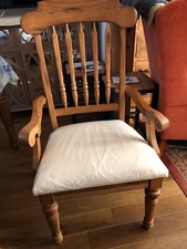 6 oak dining chairs used, perfect condition, oakland 