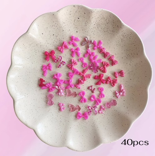 40pcs mixed pink - mixed, nail