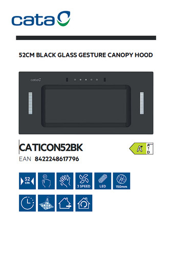Graded cata caticon52bk 52cm - cata,