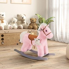 Kids Plush Ride-On Rocking