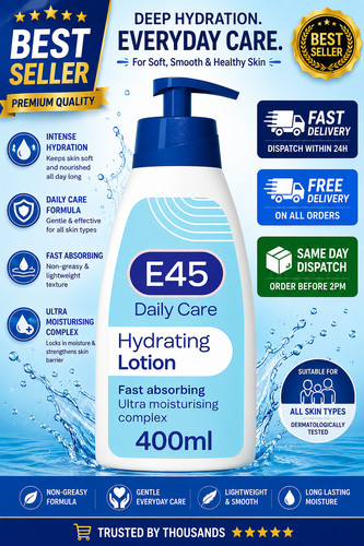 New e45 moisturising lotion - e45,
