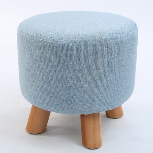 Small wooden footstool - small,