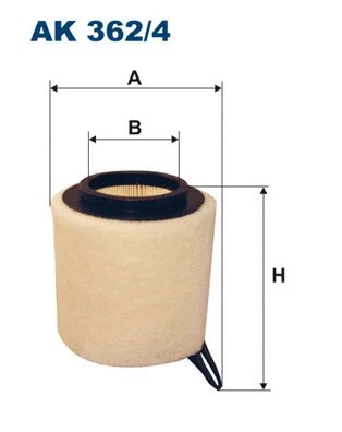 Air filter fits - filter, touring