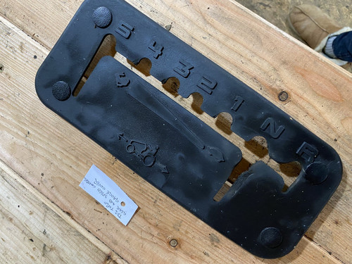 Rubber shift control cover - control,