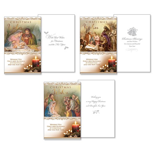 Pack religious christmas - of,