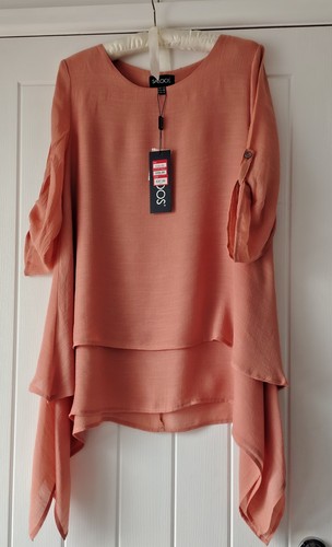 Saloos asymmetrical floaty top - saloos,