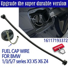 Fuel Tank Cap Petrol Diesel Cover Band Cord For BMW 1 3 5 6 7 Series E82 E87 E90