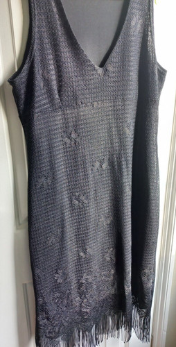 Flapper girl fringed lined - flapper,