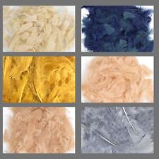 Craft Marabout Feathers Mixed Sizes 3-8inch 8g bag - Costume Craft Trimming