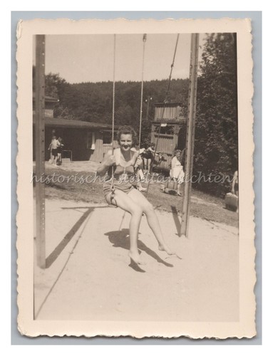 Young woman rocking vintage - woman,